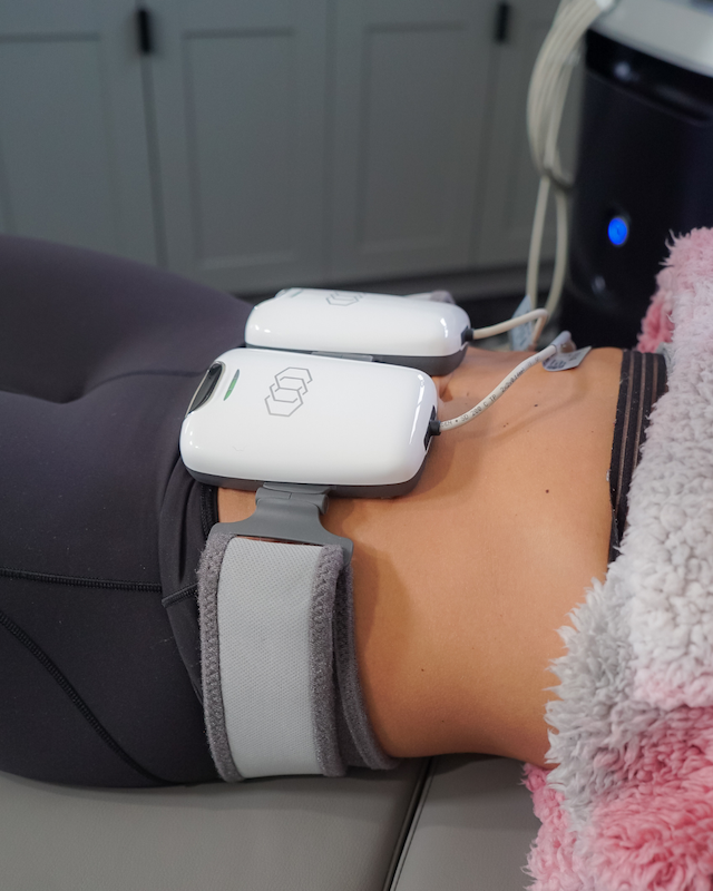 EMS Tone Treatment Session